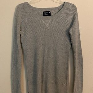 AE Grey Thermal Long Sleeve Top